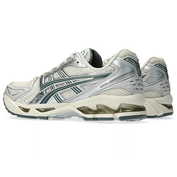 ASICS GEL-Kayano 14 Herrskor Lågprofil Löparskor för Asfalt Off White Silver Gray 38