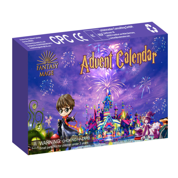 2023 Harry Potter Figur Adventkalender 24 st karaktärsdockor