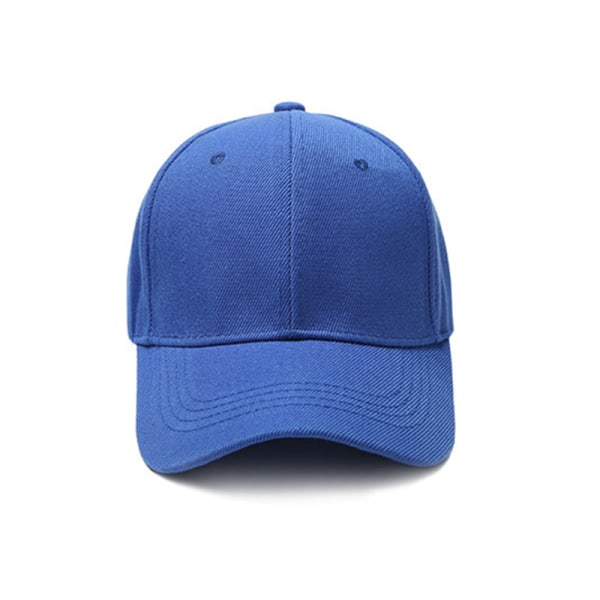 Män Kvinnor Vanlig basebollkeps Unisex cap Hip-Hop Peaked Hat Royal blue