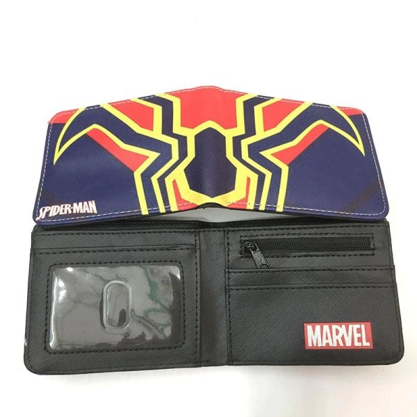 Spiderman plånbok 9 cm börs avengers iron spider