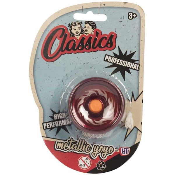 Metallic jojo yoyo utelegetøj jo jo yo yo