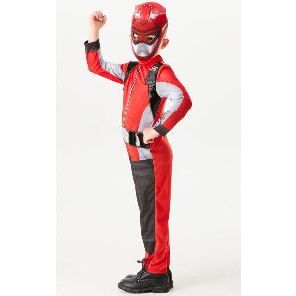 Power rangers red deluxe 98/104 cl (3-4 vuotta) beast morphers