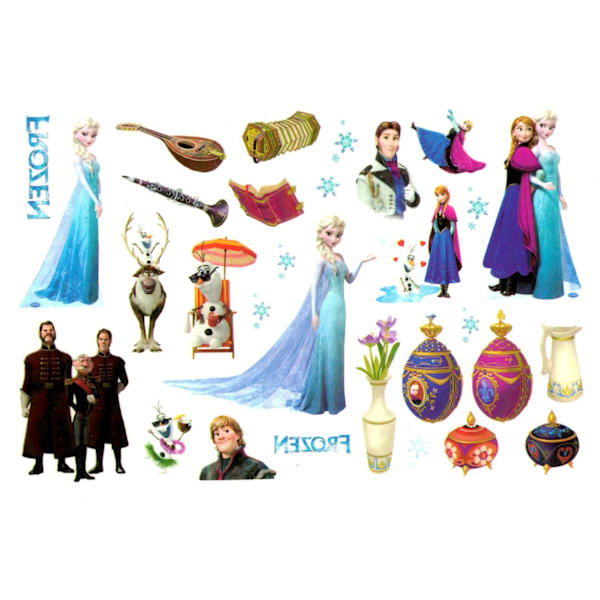 Frozen väliaikaiset lasten tatuoinnit – 16 kpl