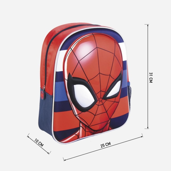 Spiderman 3D reppu 31 cm laukku koulureppu avengers