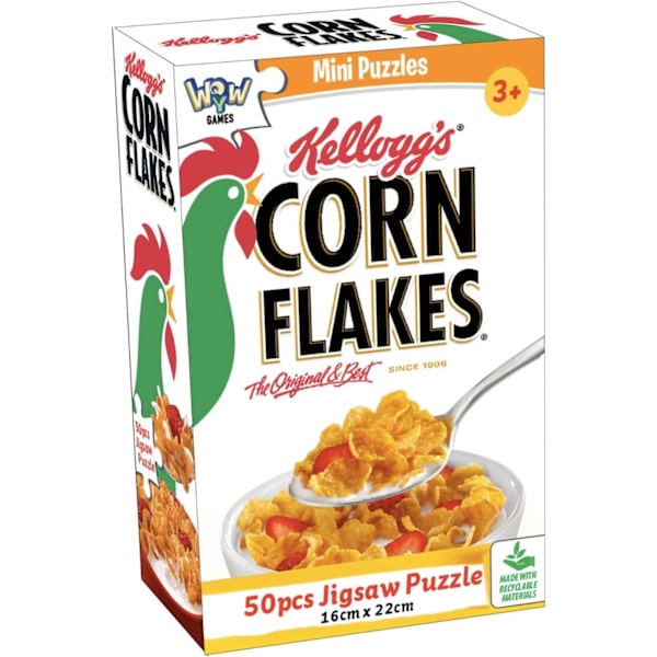 Kellogs minipussel 50 bitar klassiskt corn flakes