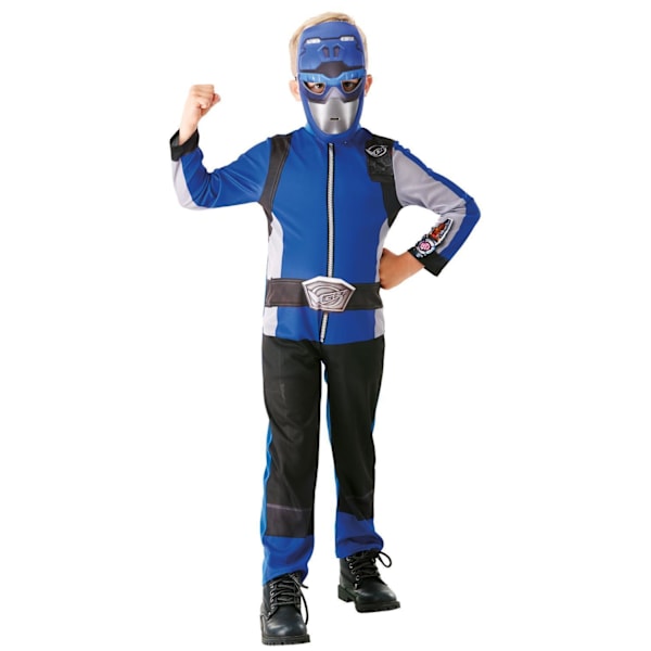 Power rangers blue 110/116 cl (5-6 år) beast morphers