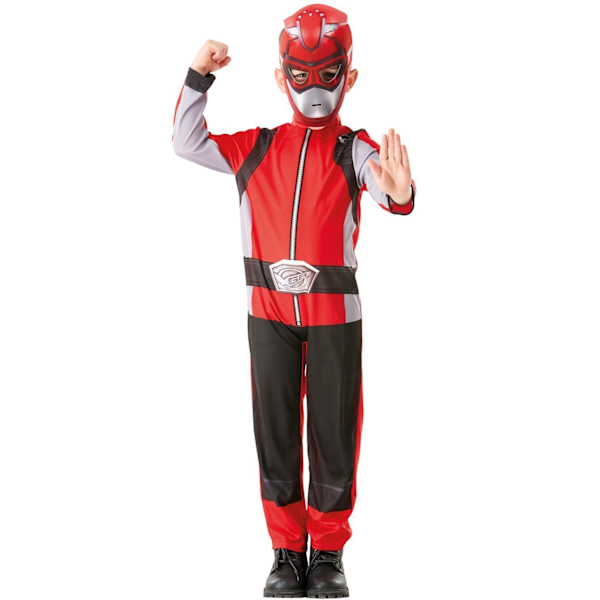 Power rangers red 110/116 cl (5-6 år) beast morphers