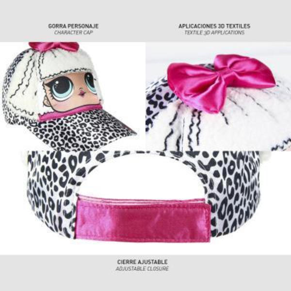 Lol surprise 3D-lippis koko 53 cm aurinkohattu