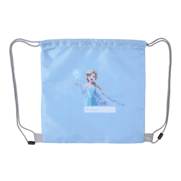 Frozen sko størrelse 27 gymnastiksko børnesko med stofpose frost elsa