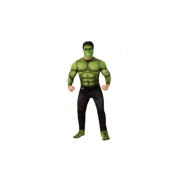 Hulk deluxe vuxen standardstorlek hulken avengers dräkt