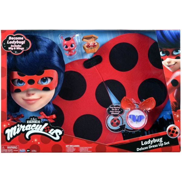 Miraculous ladybug deluxe dress-up 7 delar