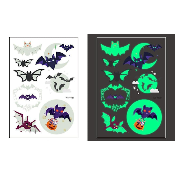 Itsevalaisevat lastentatuoinnit 5 arkkia Halloween-teemalla