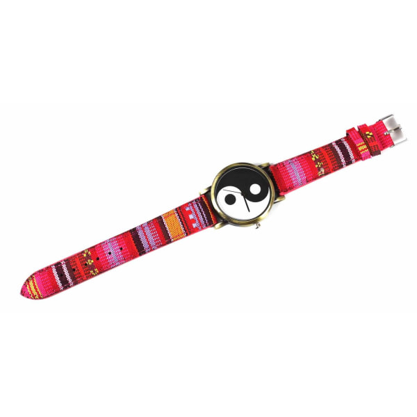 Barnklocka analog yin yang armbandsklocka barn klocka