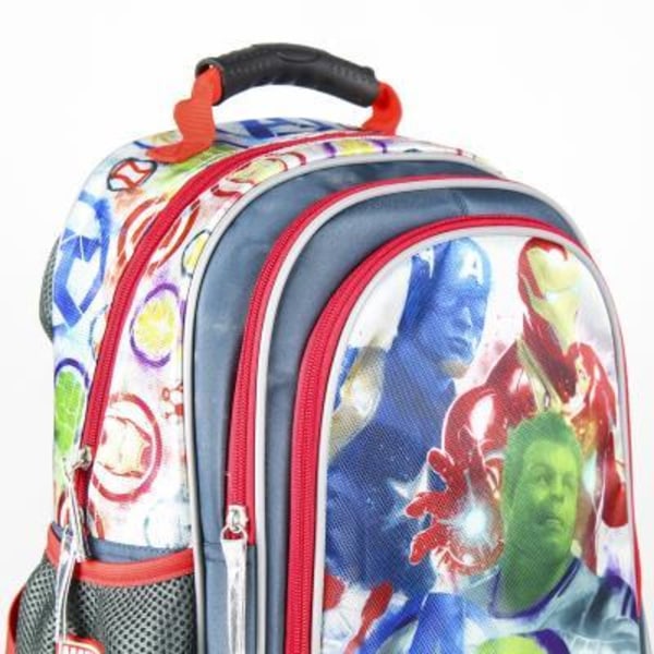 Avengers rygsæk 39 cm taske skoletaske hulk iron man