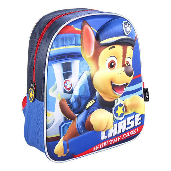 Paw patrol 3D reppu 31 cm valaistu laukku koulureppu chase