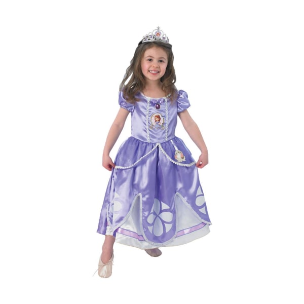 Sofia deluxe 98/104 cm (3-4 år) kjole disney princess