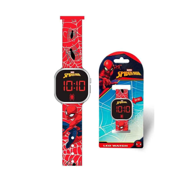 Børneur spiderman digitalt armbåndsur ur led avengers