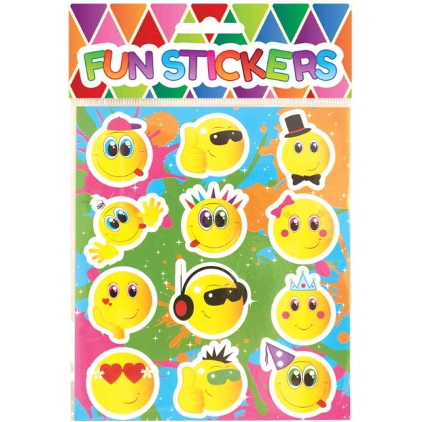 Smiley 96 klistermærker klistermærke emoji