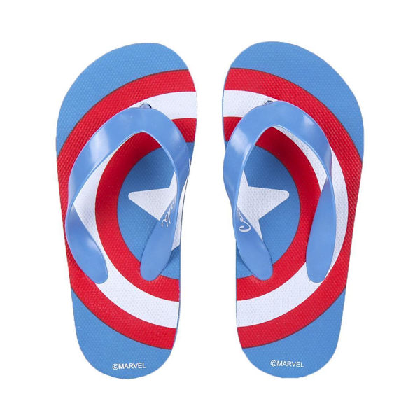 Avengers flip flop kengät koko 30/31 flip flop captain america