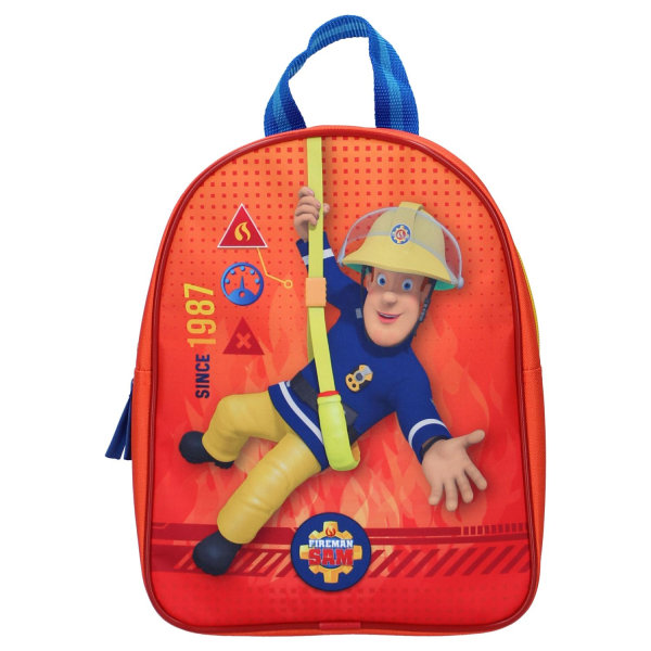 Fireman sam rygsæk 28 cm taske skoletaske brandmand