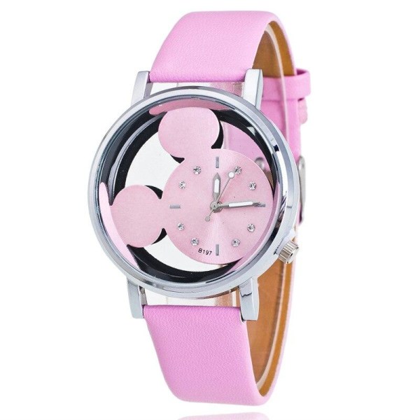 Barnklocka minnie mouse analog armbandklocka klocka