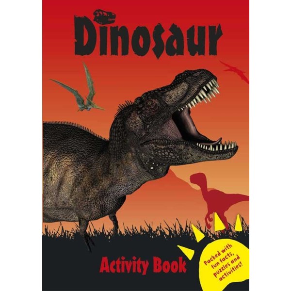 Dinosaurer malebog 32 sider aktivitetsbog dinosaurus