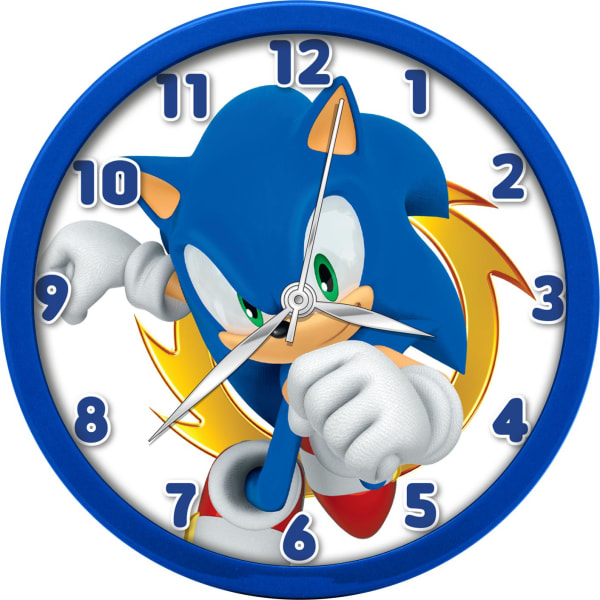 Sonic the hedgehog lastenkello seinäkello kello