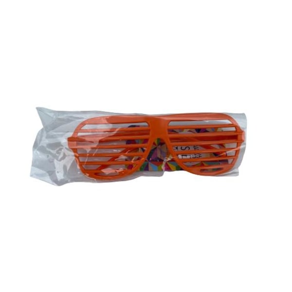 Partyglasögon persienn glasögon orange maskerad fest Orange