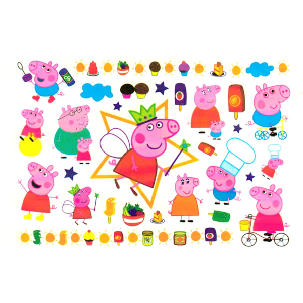 Peppa Pig lastentatuoinnit 20 kpl juhliin ja leikkeihin