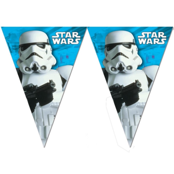 Flag star wars 9 stk banner stormtrooper 2,3 meter