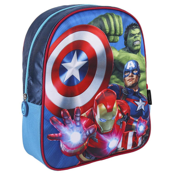 Avengers 3D reppu 31 cm juomapullolla laukku koulureppu hulk