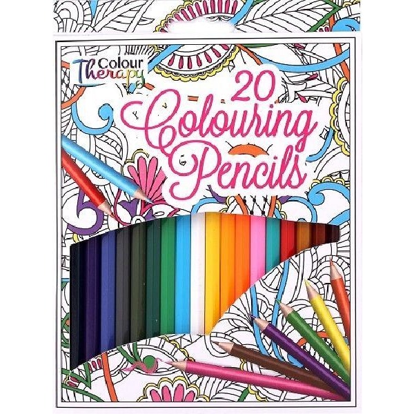 20 st färgpennor 17 cm penna pennor rita måla