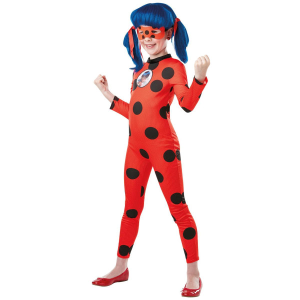 Miraculous ladybug deluxe 98/104 cl (3-4 år) dräkt 98/104