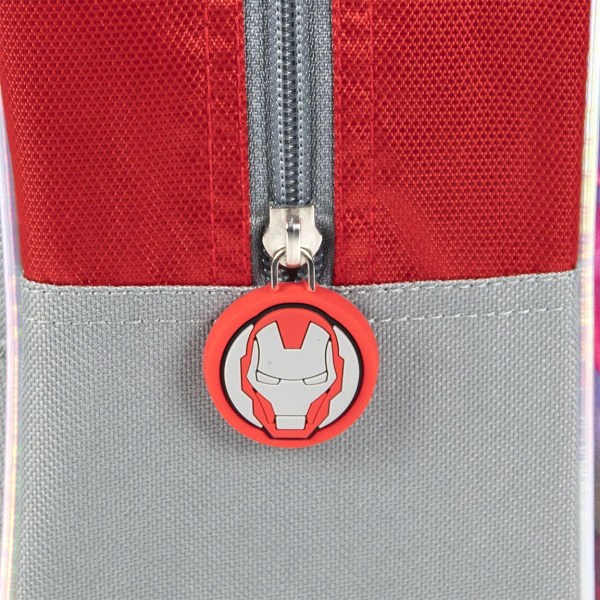 Iron man 3D reppu 31 cm valaistuksella laukku koulureppu