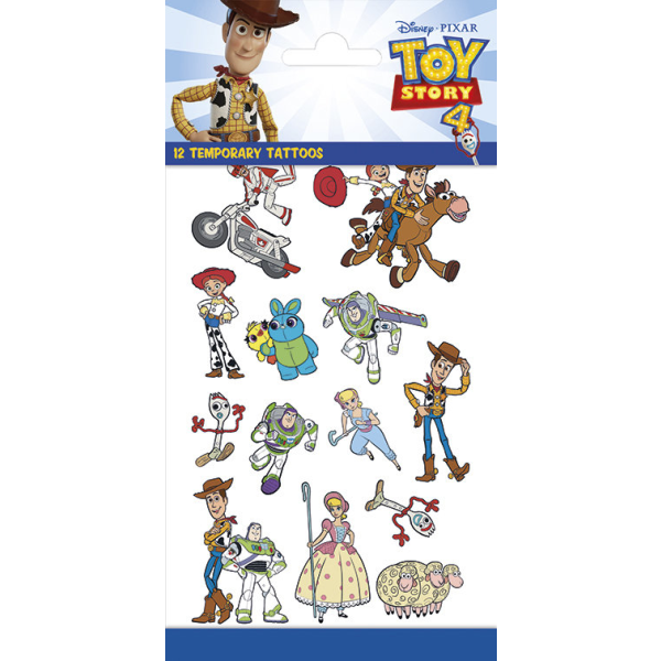 Toy Story -tatuoinnit lapsille – 12 Woody- ja Buzz-motivia