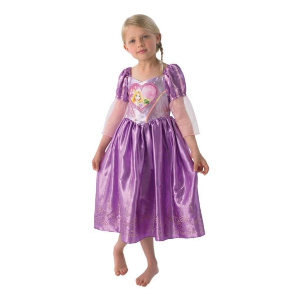 Rapunzel 122/128 cl (7-8 år) prinsessekjole