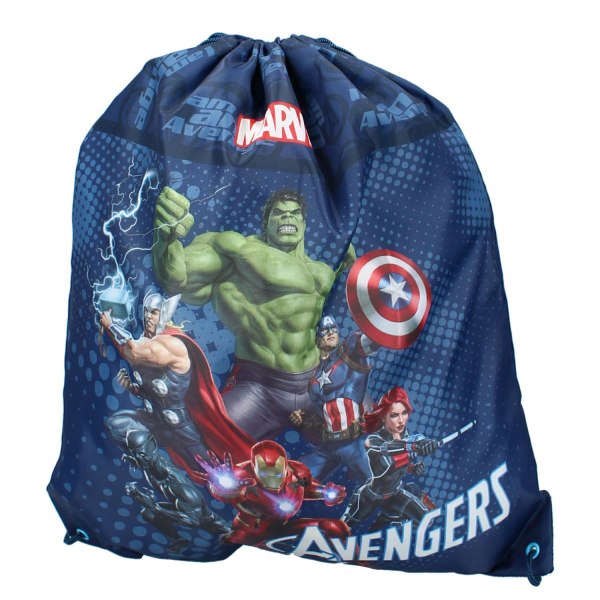 Avengers gymnastikpose 44 cm sportstaske hulk captain america