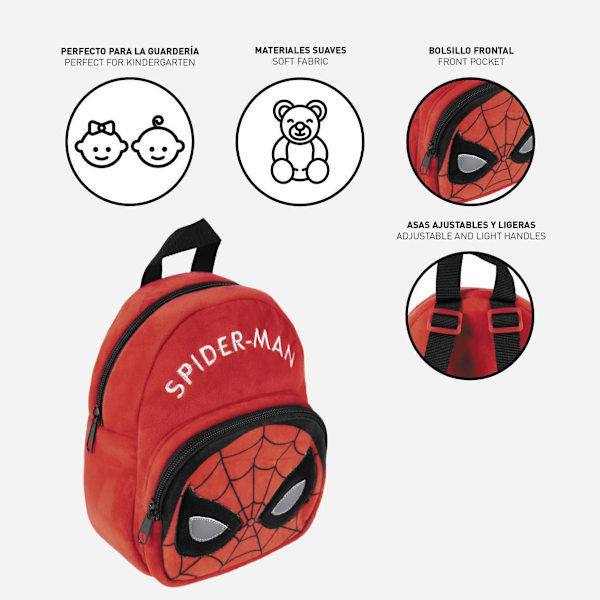 Spiderman pieni reppu 22 cm laukku koulureppu avengers