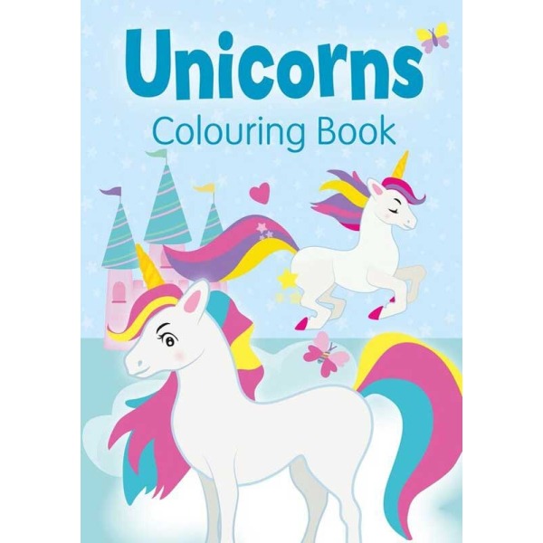Unicorn värityskirja 32 sivua yksisarvinen askartelukirja
