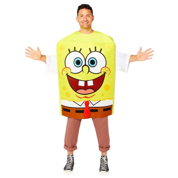 Spongebob aikuisten aikuisten kokoinen spongebob asu