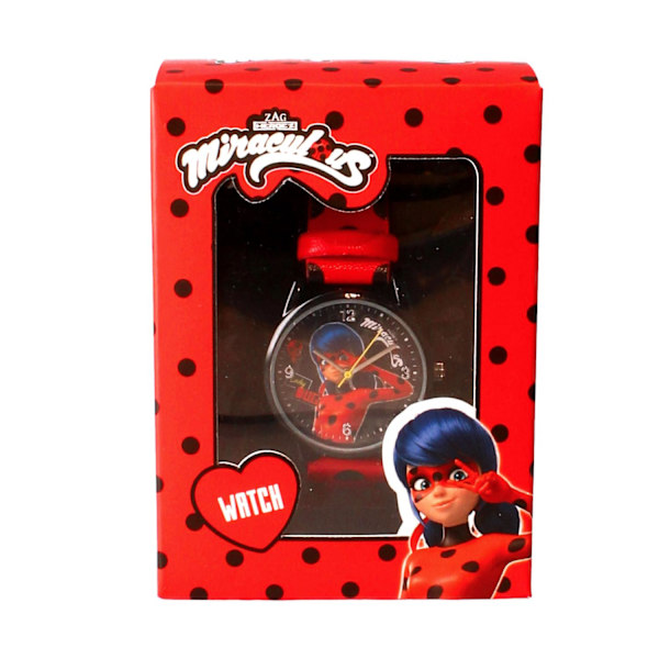 Miraculous ladybug barnklocka analog armbandsklocka klocka