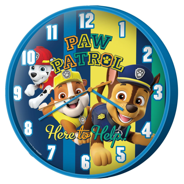 Paw Patrol lasten kello seinäkello kello pentuja