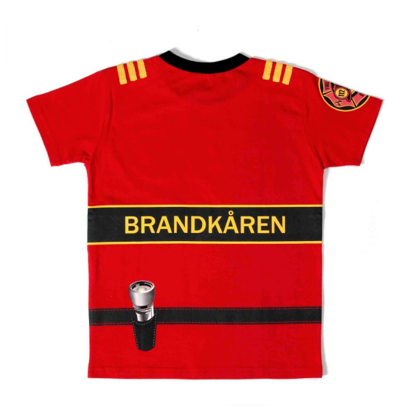 Brandmanströja 3-4 år (100 cl) organisk bomull brandman