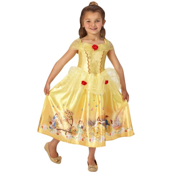 Belle 110/116 cl (5-6 år) klänning prinsessa