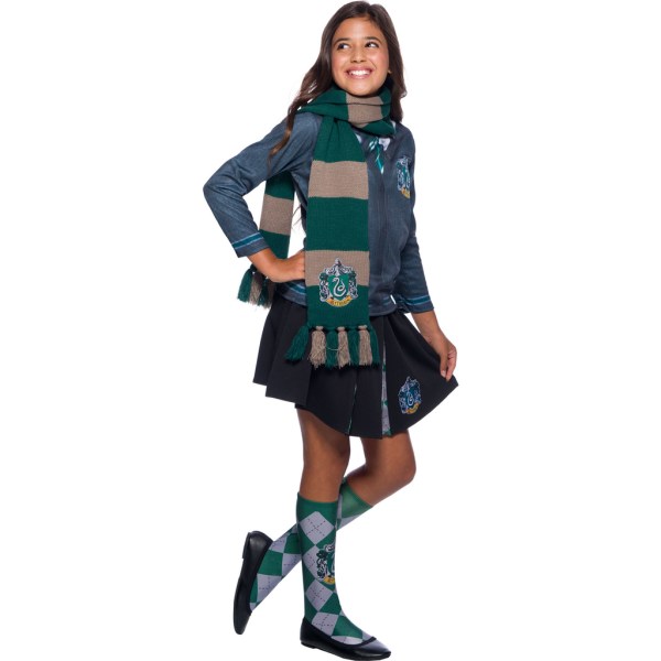 Slytherin deluxe huivi kaulaliina harry potter