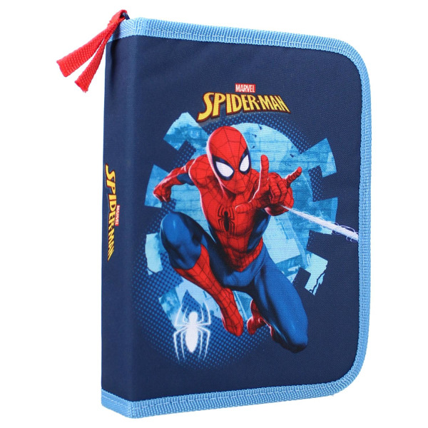 Spiderman fyldt penalhus 28 dele pengegummi avengers