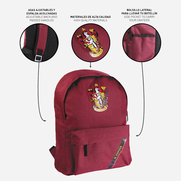 Harry potter ryggsäck 44 cm väska skolväska gryffindor