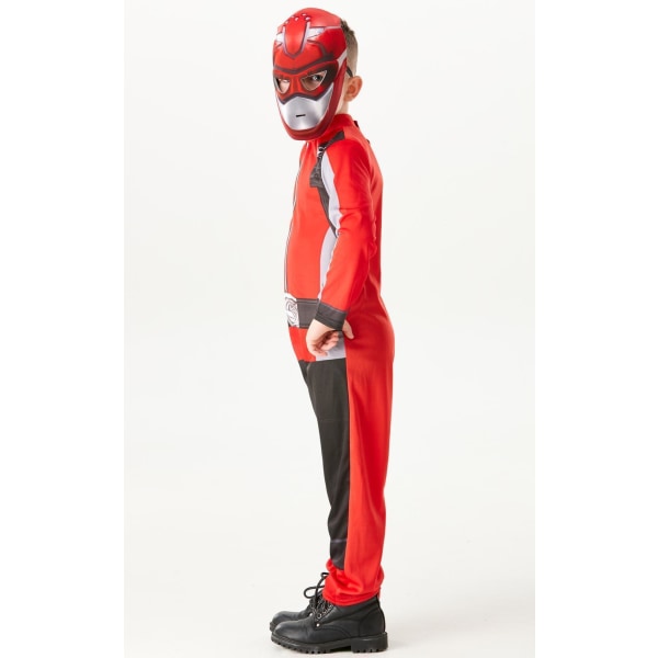 Power rangers red 122/128 cl (7-8 år) beast morphers