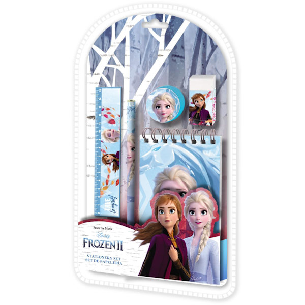 Frozen kirjoitussetti 5 osaa anna ja elsa