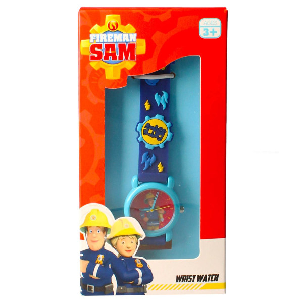 Barnklocka fireman sam analog armbandsklocka klocka brandman